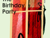 The cover to The Birthday Party by Laurent Mauvignier