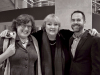 Ellen Elias-Bursać, Dubravka Ugresšić, and Chad Post at the 2016 Neustadt Festival banquet.